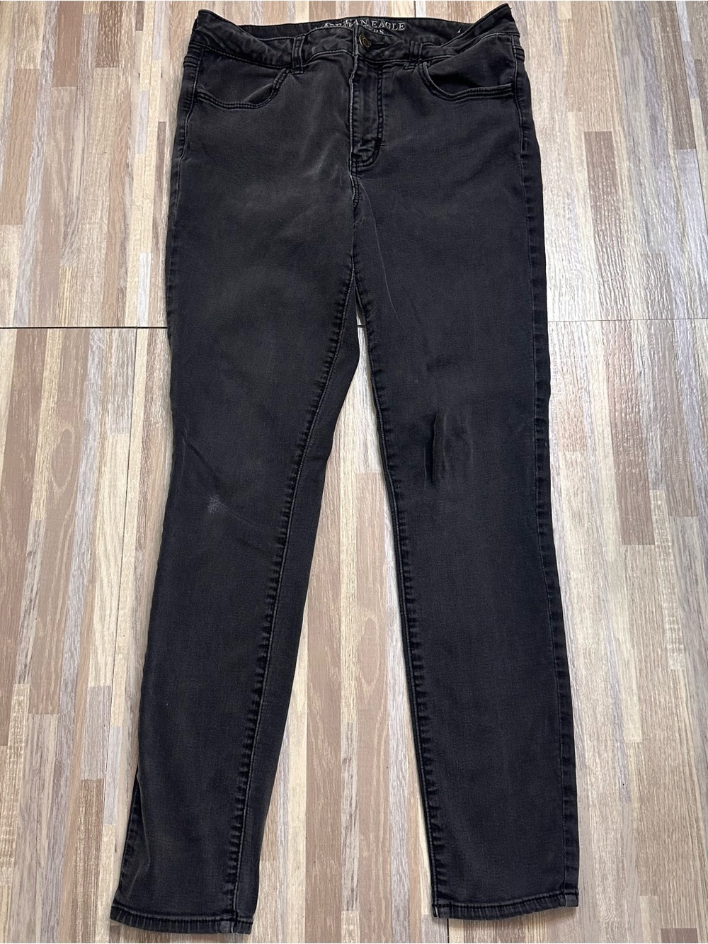 American Eagle Outfitters Hi-Rise Black Skinny Jeans Women’s 12